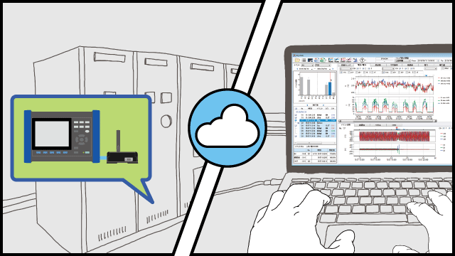 電源品質のイベントを遠隔で取得